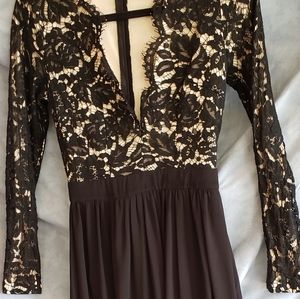 SEXY MissGuided Dress floor length